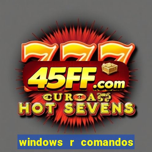 windows r comandos para limpar
